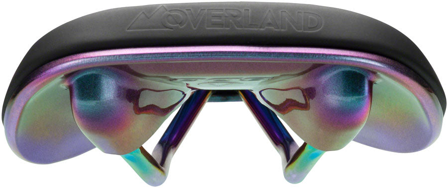 SDG Bel-Air V3 Overland - PVD Coated Lux-Alloy Oil-Slick Li Saddle Black/Orange