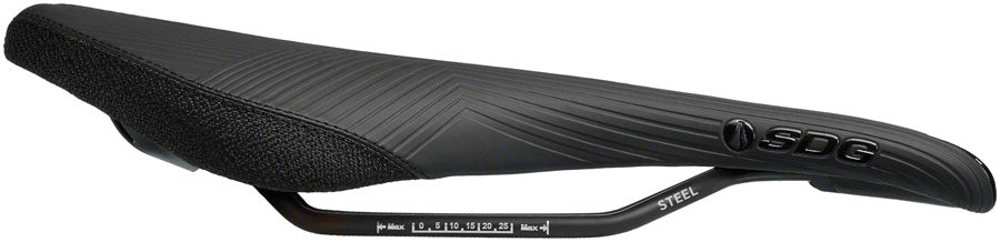 SDG Duster P MTN - Comfort CrMo Rail Saddle Black/Orange