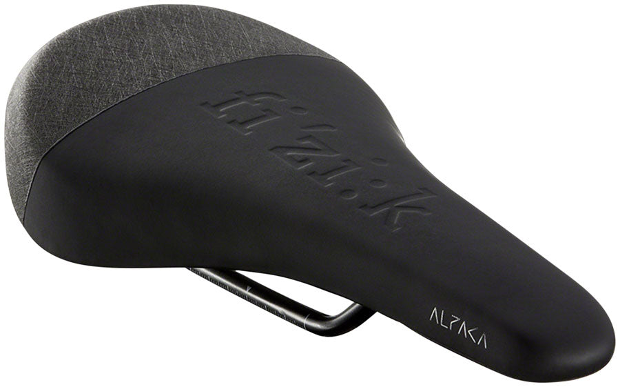 Fizik Gravita Alpaca X5 - Alloy Mountain 130mm Alloy Rail Saddle Black