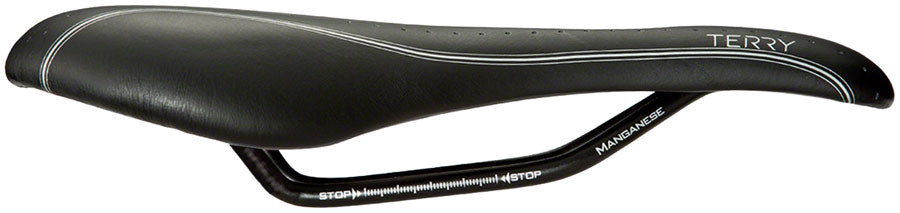 Terry FLX - Manganese Women's Comfort 142mm Saddle Black