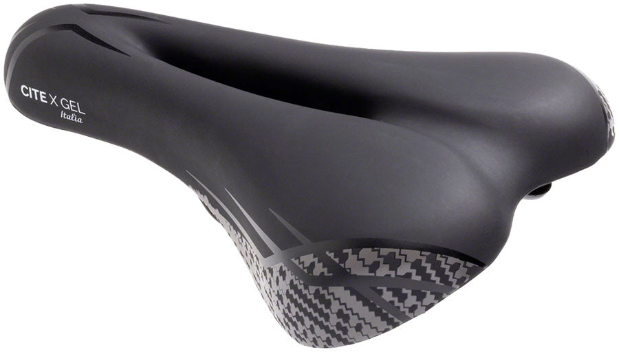 Terry Cite Y - TEX Men's Italia Comfort 173mm CrMo Rail Saddle Orange/Black