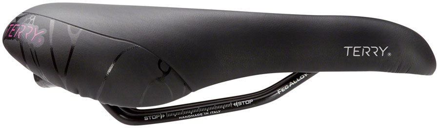 Terry Butterfly - Women's Comfort 155mm CrMo Rail Saddle Black