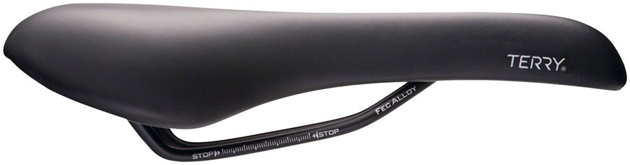 Terry Fly - Men's 140mm CrMo Rail Saddle Black