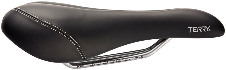 Terry Liberator X - Women's Comfort 163mm Saddle Black/Gray