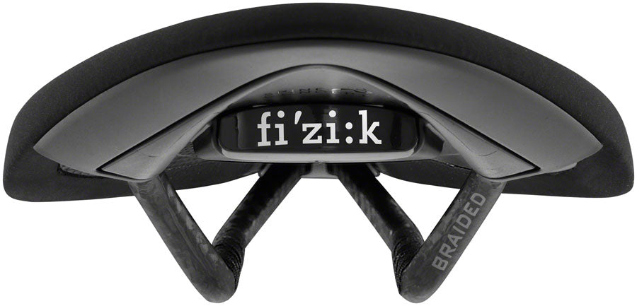 Fizik Arione R1 Open - Large Road Oval Rail Saddle Black/Orange