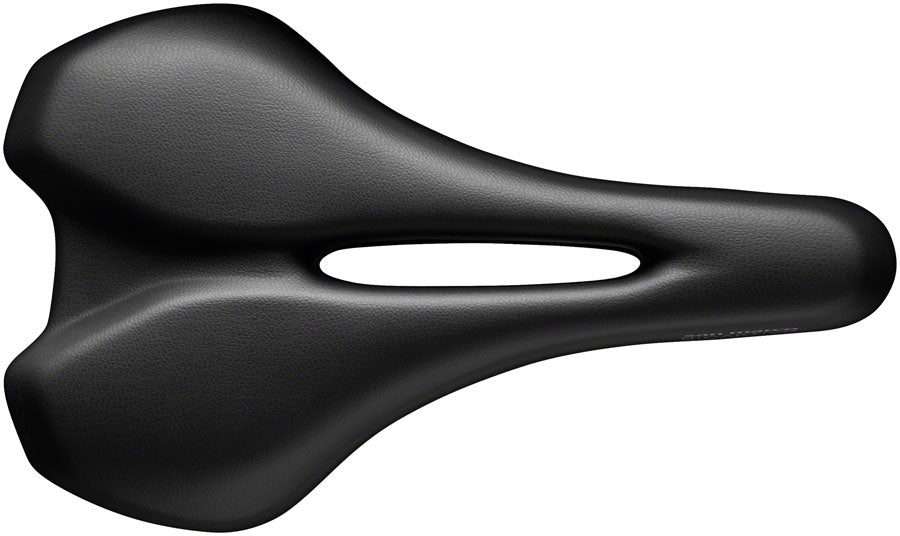 San Marco Sportive Open-Fit - Men's Small Comfort Saddle Black/Orange