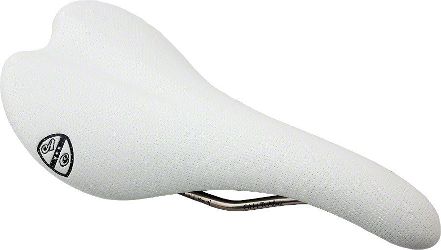 All-city Gonzo - CrN Ti Alloy Ti Rail Saddle White