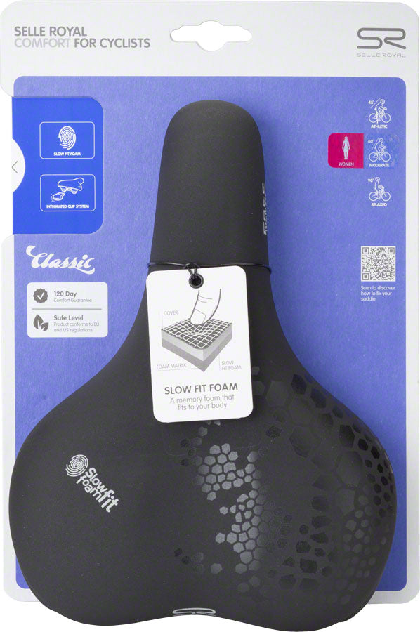 Selle Royal FreeWay Moderate - Women's Comfort Saddle Black
