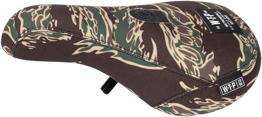 We The People Team BMX - Pivotal Tiger Camouflage Fat Saddle Green