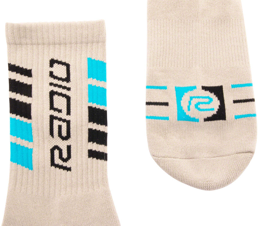 Radio Raceline Team Socks - Gray/Black/Teal