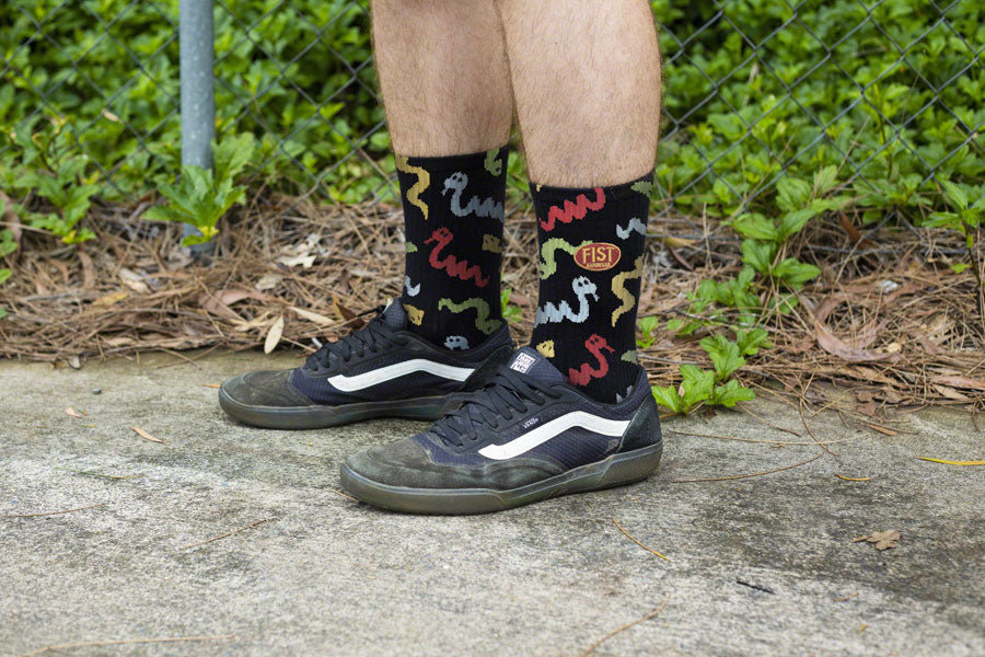 Fist Handwear Snakey Crew Sock - Multi-Color, Medium