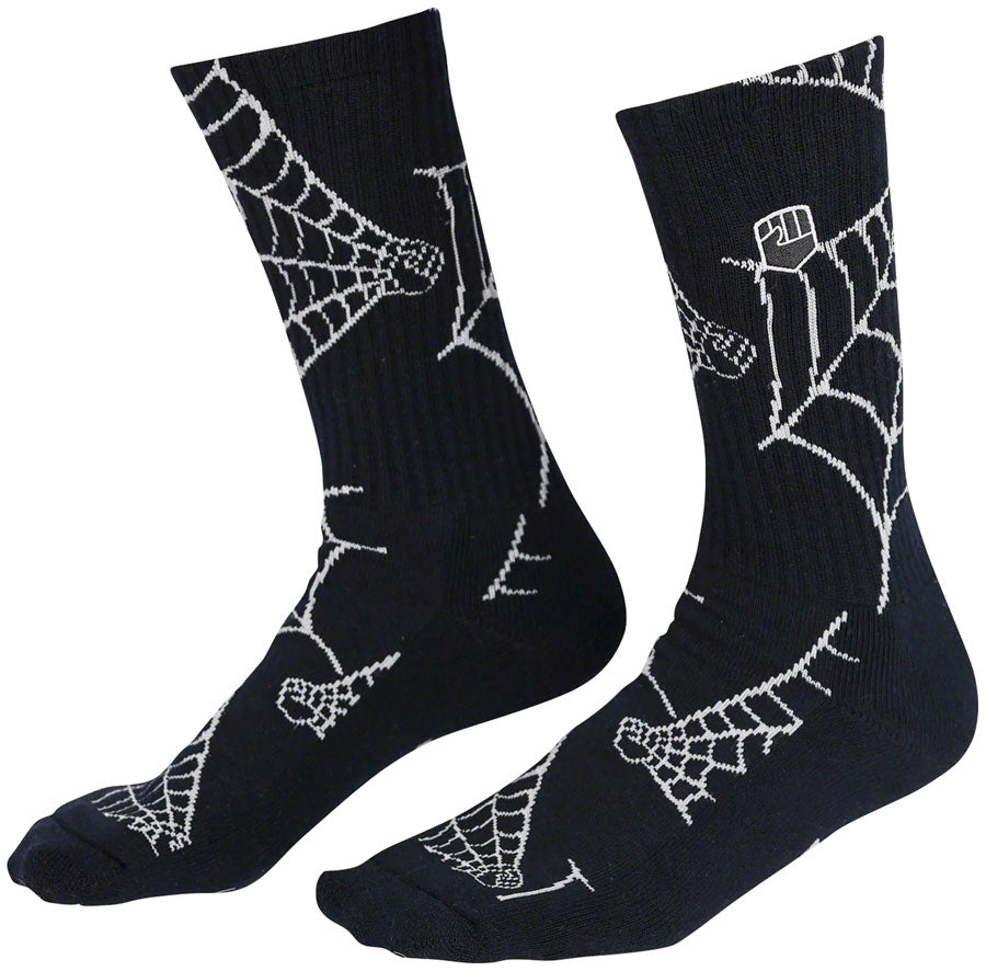 Fist Handwear Cobweb Crew Sock - Small/Medium