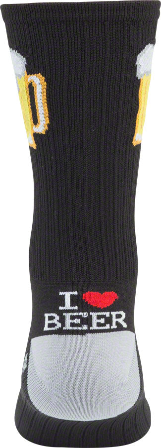 SockGuy SGX Tallboy Socks - 6 inch, Black, Large/X-Large