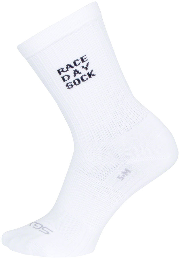 SockGuy SGX Generic Socks - 6 inch, White, Small/Medium