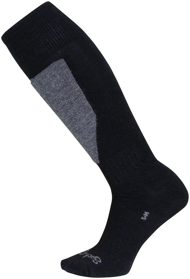SockGuy Mountain Flyweight Wool Socks - 12 inch, Elite, Small/Medium