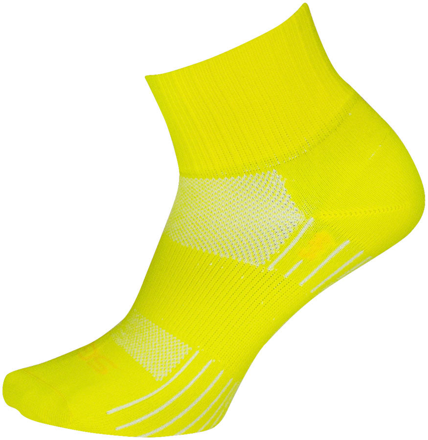 SockGuy Yellow Sugar SGX Socks - 2.5 inch, Yellow, Small/Medium