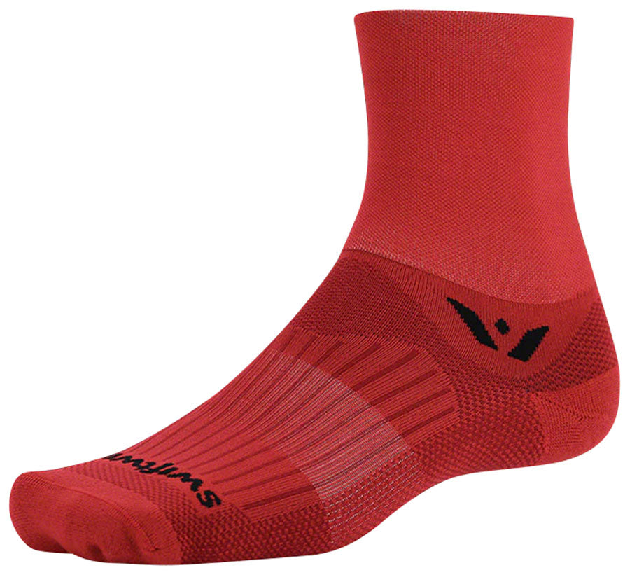 Swiftwick Aspire Four Socks - Red, X-Large