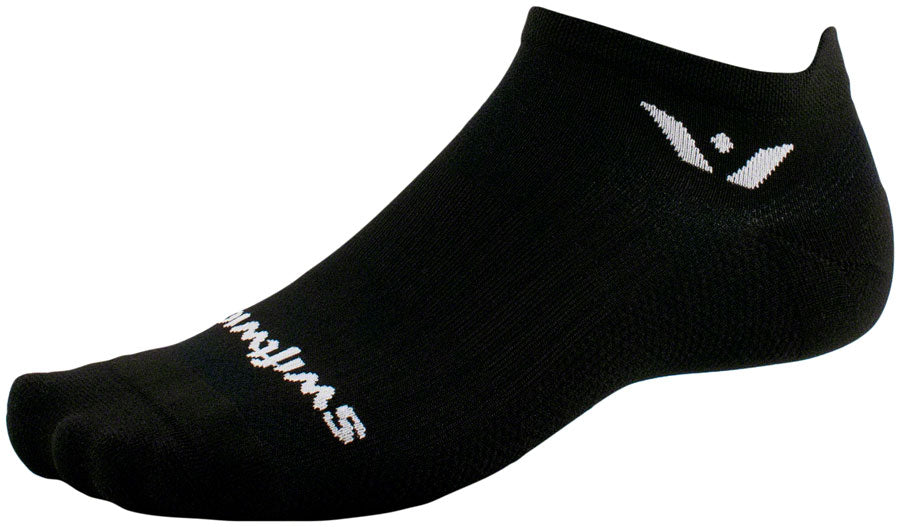 Swiftwick Aspire Zero Tab Socks - Black, X-Large
