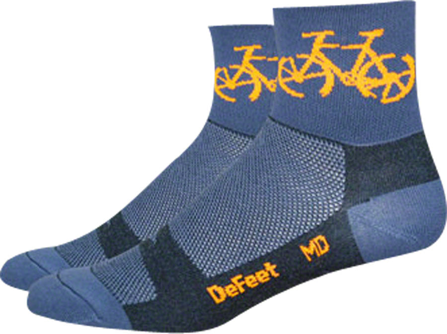 DeFeet Aireator Townee Socks - 3 inch, Graphite, Medium