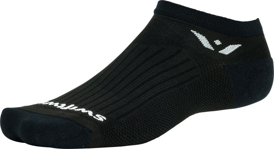 Swiftwick Performance Zero Socks - No Show, Black, X-Large