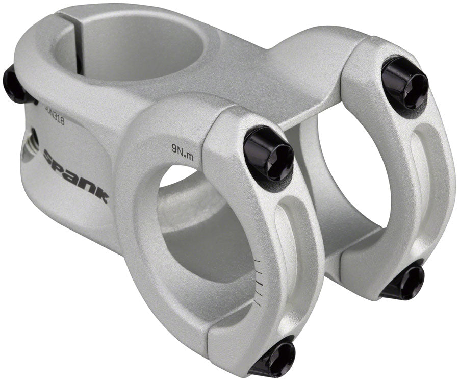 Spank SPOON 350 0 Degree 1 8" 45mm Threadless Stem 35mm Clamp 1 1/8 in Silver