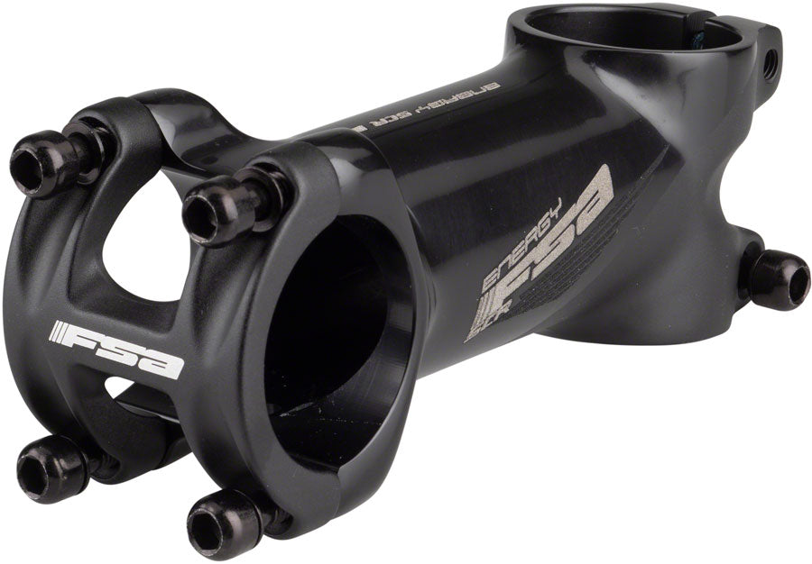 FSA Full Speed Ahead Energy SCR 6 Gray 80mm Threadless Stem 31.8mm 1 1/8 Black