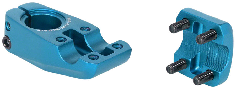 Eclat Onyx Toploader Reach Cyan 50mm Top Load Stem 25.4mm Clamp 1 1/8 in Blue