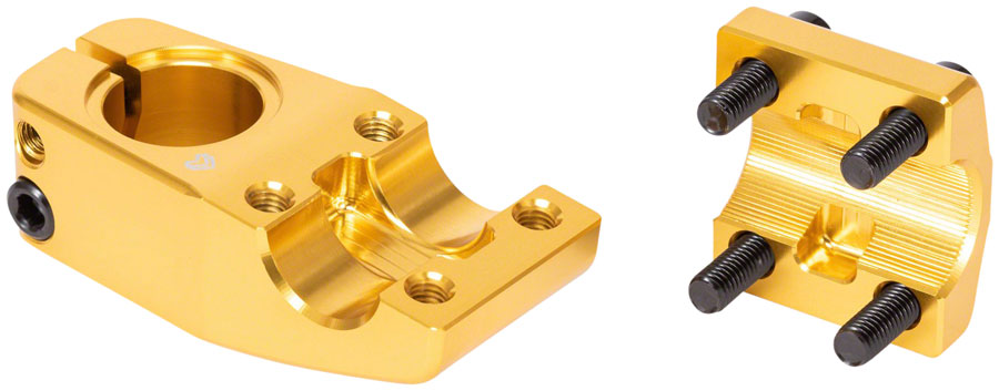 Eclat Metra Reach 51mm Top Load Stem 22.2mm Clamp 1 1/8 in Steerer Gold