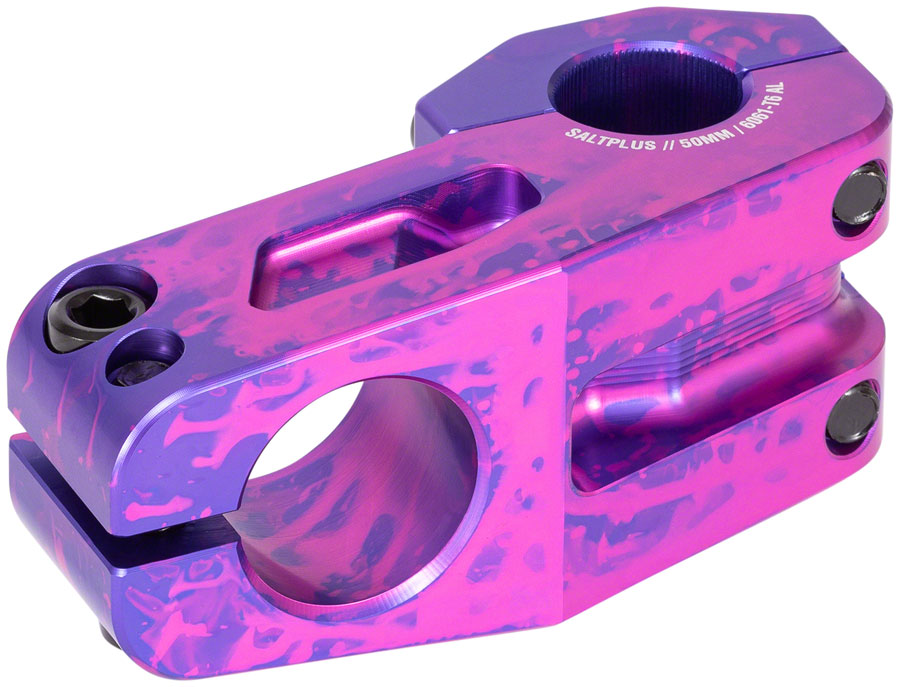 Salt Plus Salt Manta BMX Nebula Top Load Stem 22.2mm Clamp 1 1/8 in Purple