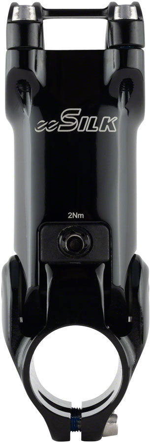 Cane Creek eeSilk Stem - without Compliance Switch, 80mm, 31.8mm, -6, 1 1/8", Alloy, Black