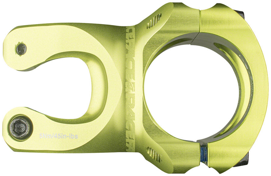 RaceFace Turbine R 35 Stem - 40mm, 35mm Clamp, +/-0, 1 1/8", Green