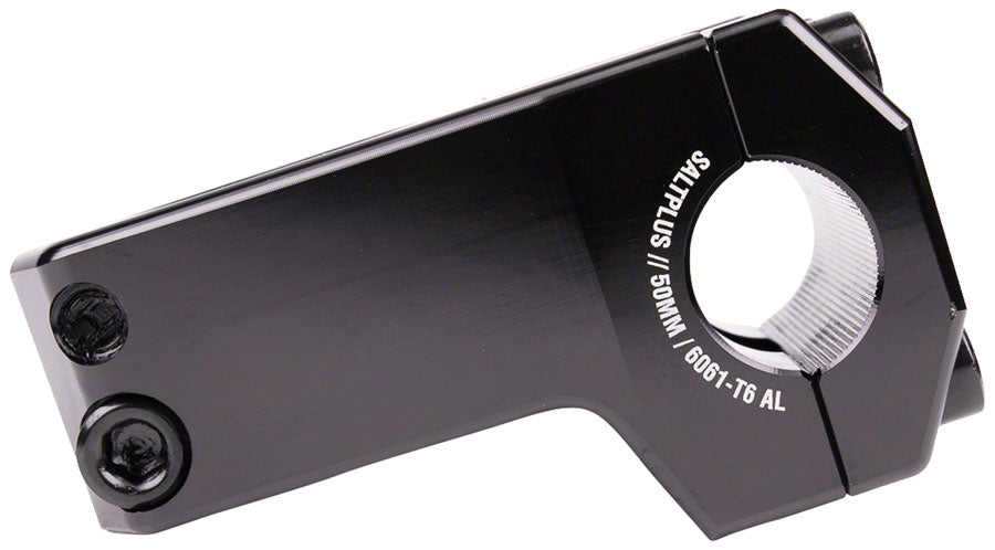 Salt Plus Field BMX 50mm Front Load Stem 25.4mm Clamp 1 1/8 in Steerer Black