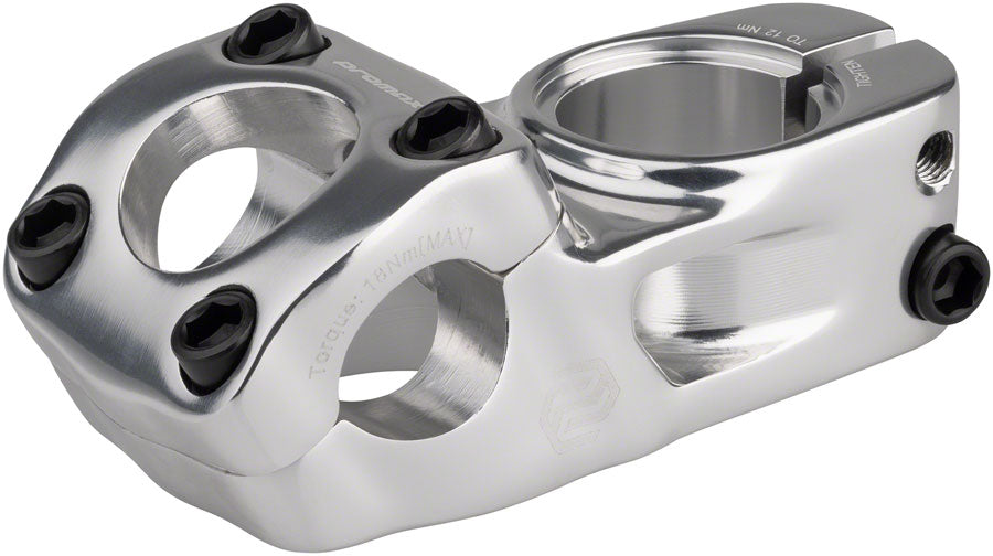 Promax Impact BMX Stem 53mm Top Load Stem 22.2mm Clamp 1 1/8 in Steerer Silver