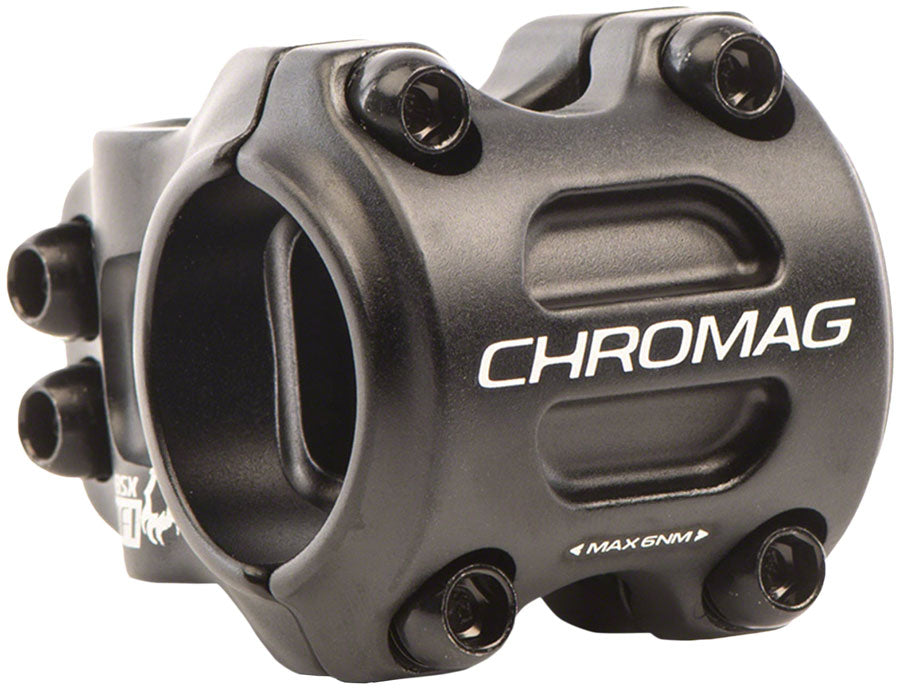 Chromag HiFi BSX Stem 50mm Threadless Stem 35mm Clamp 1 1/8 in Steerer Black