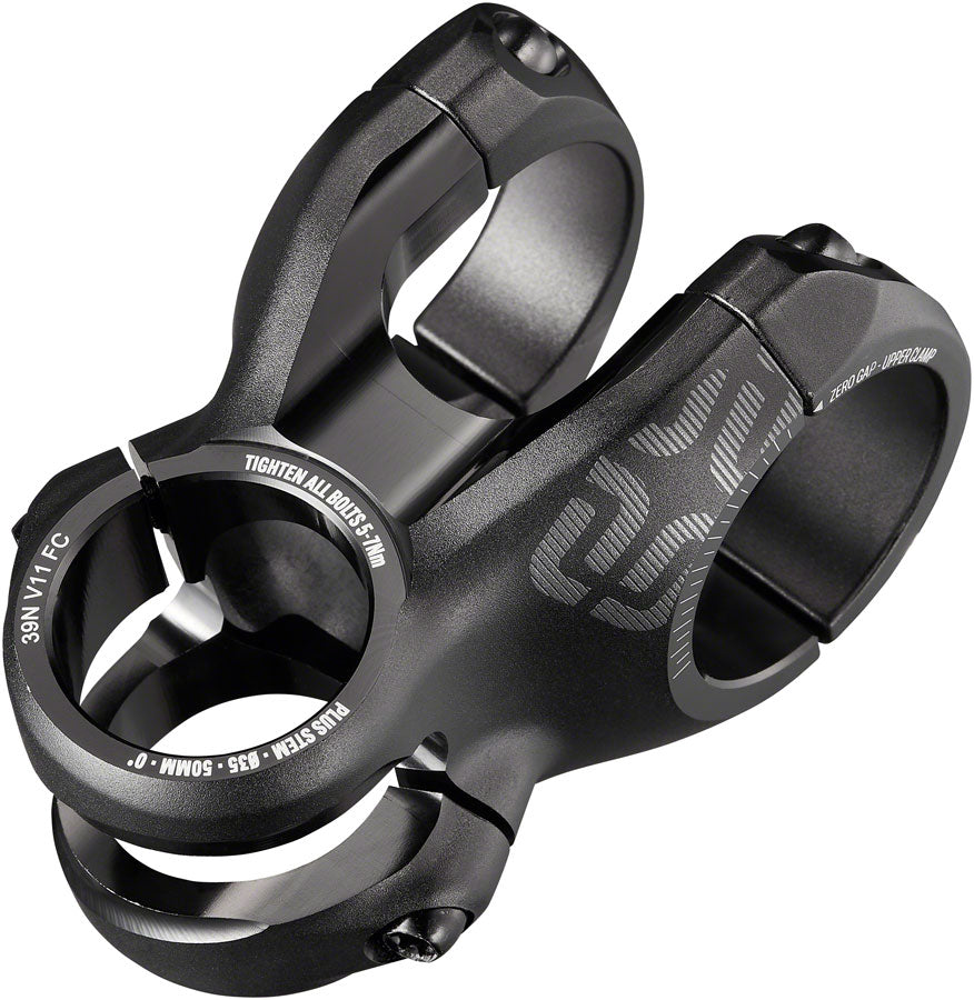 E*thirteen Plus 35 Stem 50mm Threadless Stem 35mm Clamp 1 1/8 in Steerer Black