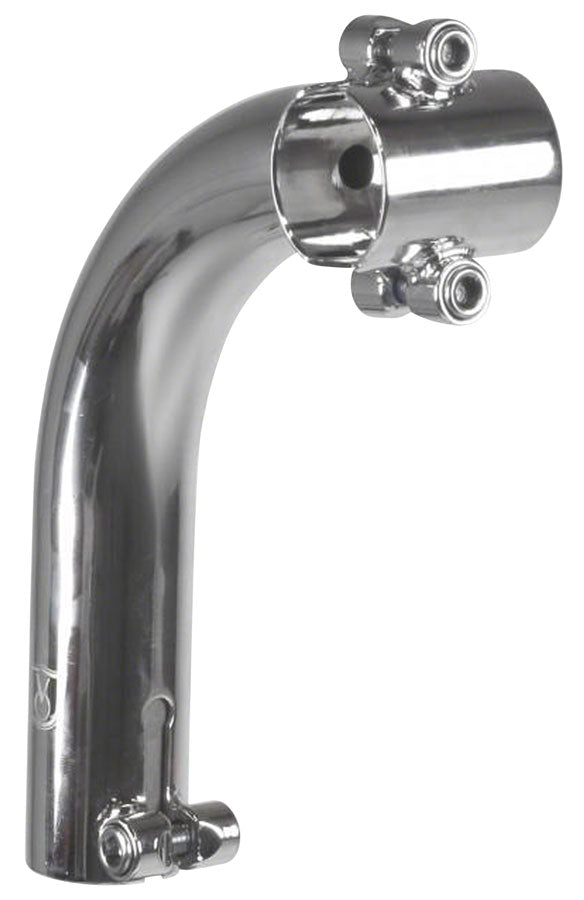 Velo Orange Cigne Stem - 31.8mm Clamp, 70mm, Polished Silver