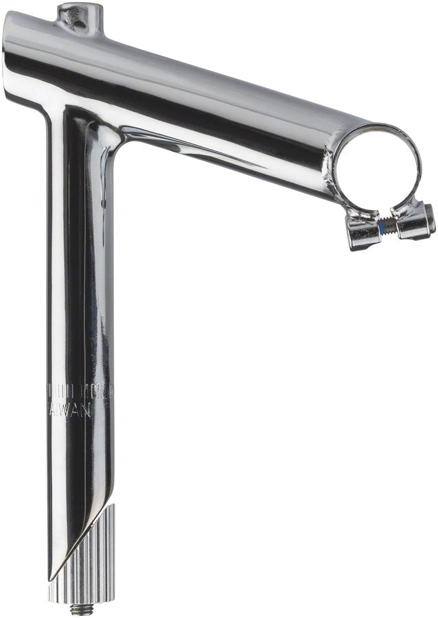 Velo Orange Grand Cru Quill Stem - 26.0mm Clamp, 22.2-24tpi Quill, 90mm, Chrome