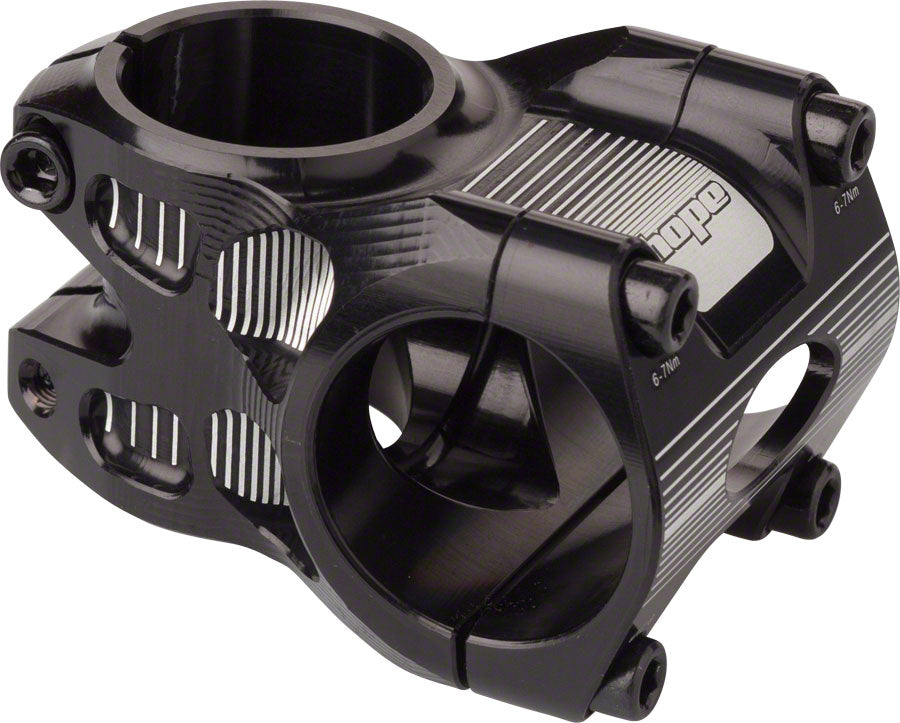 Hope AM/Freeride Stem 35mm Threadless Stem 31.8mm Clamp 1 1/8 in Steerer Black
