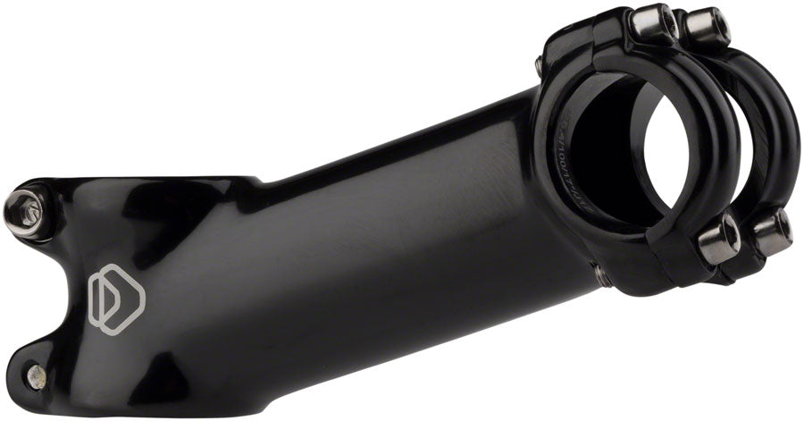 Dimension 17 1 8" Alloy 110mm Threadless Stem 25.4mm Clamp 1 1/8 in Black