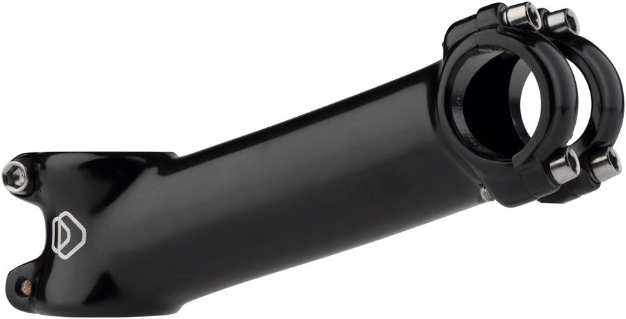 Dimension 17 1 8" Alloy 120mm Threadless Stem 25.4mm Clamp 1 1/8 in Black