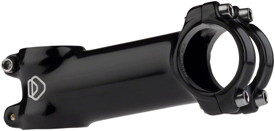 Dimension 7 1 8" Alloy 100mm Threadless Stem 31.8mm Clamp 1 1/8 in Steerer Black