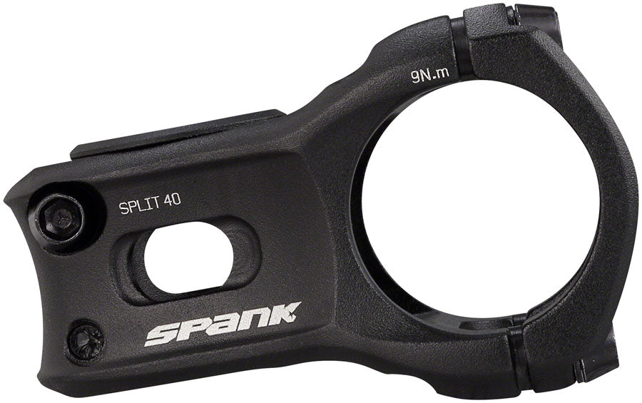 Spank Split 0 1 8" Aluminum 40mm Threadless Stem 35mm Clamp 1 1/8 in Black