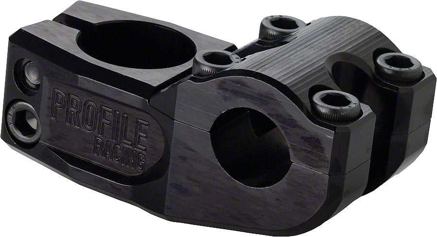 Profile Racing Mulville Push 0 degree 53mm Top Load Stem 22.2mm 1 1/8 in Black