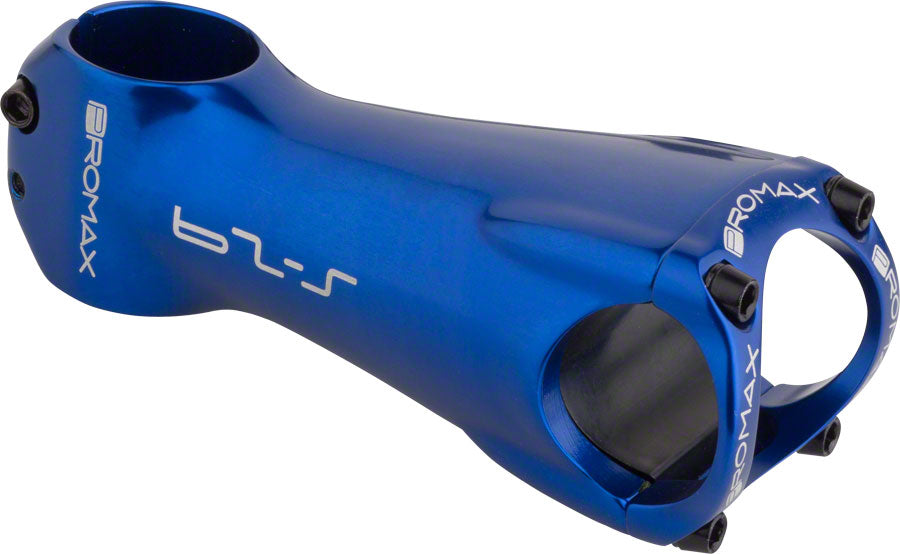 Promax S-29 Stem 100mm Threadless Stem 31.8mm Clamp 1 1/8 in Steerer Blue