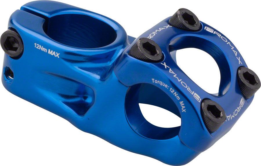 Promax Impact Mini 1" 40mm Quill Stem 22.2mm Clamp 22.2 mm Steerer Blue