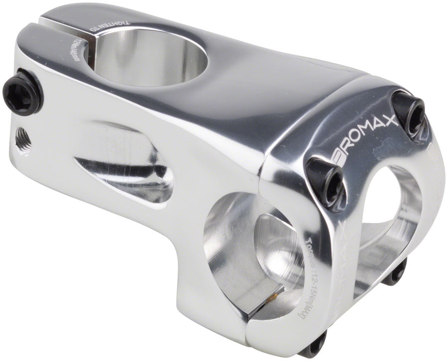 Promax Banger BMX Stem 48mm Front Load Stem 31.8mm Clamp 1 1/8 in Steerer Silver
