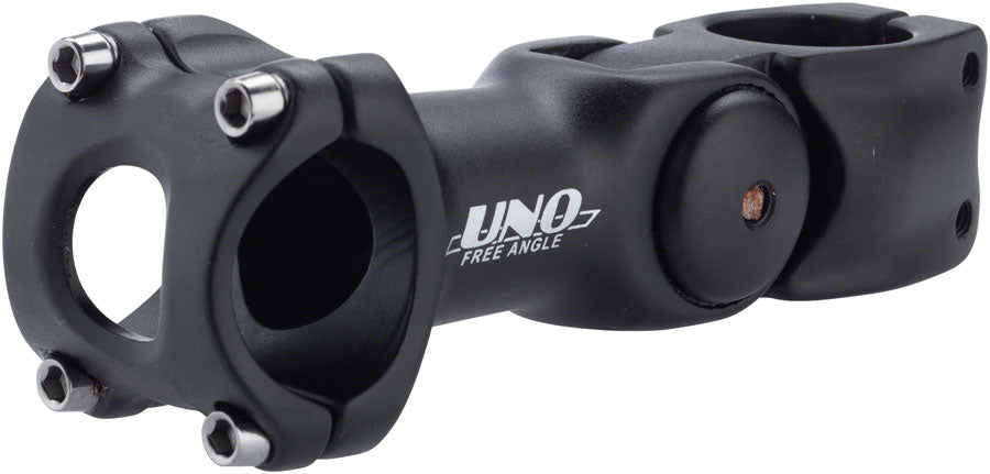 Kalloy 820 Adjustable Stem 110mm Stem 31.8mm Clamp 1 1/8 in Steerer Black