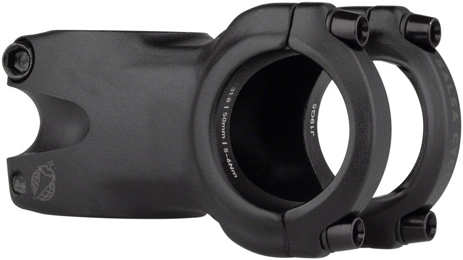 Salsa Guide Trail 0 Degree 1 8" Aluminum 50mm Threadless Stem 31.8mm 1 1/8 Black