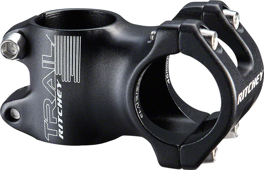 Ritchey Trail Stem 35mm Threadless Stem 31.8mm Clamp 1 1/8 in Steerer Black