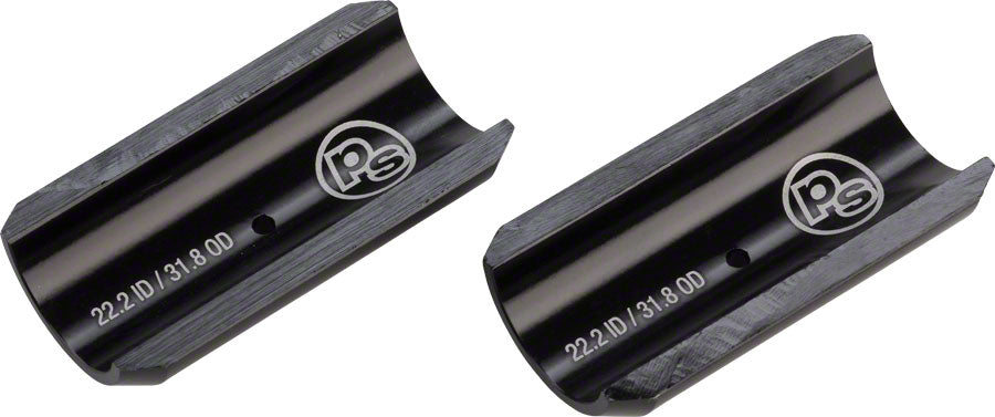 Problem Solvers Handlebar Shim 22.2 to 31.8mm, 60mm length, Black